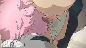 Mha porn mirko trains her apprentice