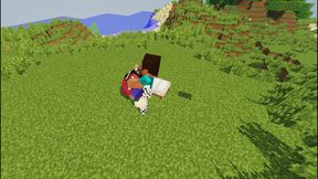 Beautiful girl dressed as a cow wants me to milk her and give her my milk