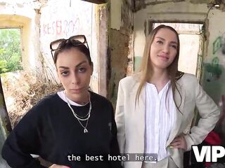 VIP4K. Women love to play coarse anal games...
