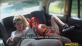 Alexxa Vice & Pixi Peach Fuck In Foursome