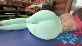 Wet gurgling from Angie's ass wmv