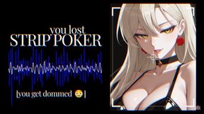 [Erotic Audio] You Lost Strip Poker