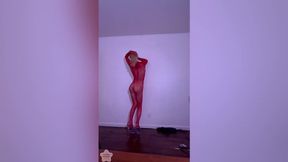 Big Dick Trans Stripper Teases & Shows Off