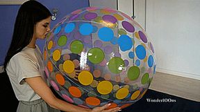 Jessica pop big beach ball Full HD