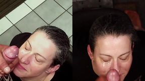 Dirtydees -split screen homemade amateur cumshot