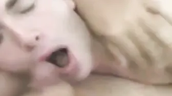 Mature Bear Daddy Kisses and Fucks Young White Ass Bareback