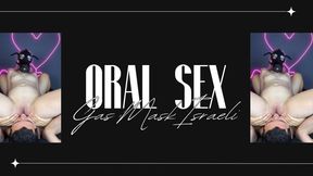oral sex in gas mask Israeli