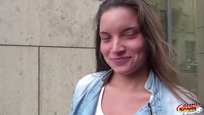 german scout - geiles teen anita b wird bei casting in den arsch gefickt