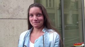 german scout - geiles teen anita b wird bei casting in den arsch gefickt