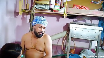 Nice Indian threesome ands with foursome