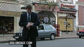 Unfaithful wife Helena Mirelli in a vintage threesome