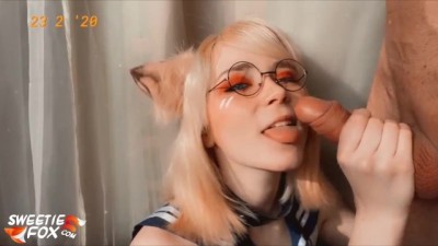 Sweetie Fox Blowjob Dick Neighbor