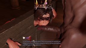 Croft Adventures 3 Lara Loves BDSM and Big Black Cocks and to Tease Other