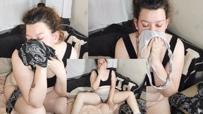 Smelling ALL my dirty&sweaty body