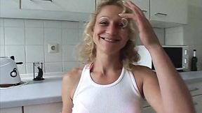 Experienced one amateur Anastasia doing hardcore solo sex
