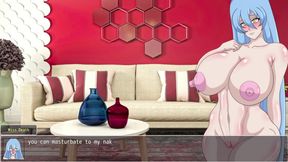 Masturbting to Miss D's Naked Body