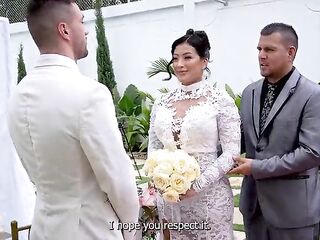 The Martix Wedding Chapter IV - Mariana Screws the Priest in a Baths After Getting Married