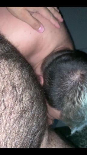 What a Delicious Blowjob He Gives His Friend.