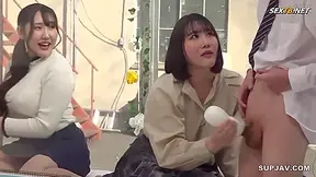 Friendly Stepmom Friends Vs. Virgin Reverse Pick-up Ejaculation Battle!! 1