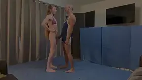 Saturn Hime Resorts To Low Blows In Wrestling Match