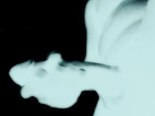 Ebony Butt Rod in X-Ray Vision