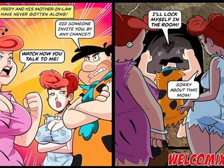 Screwing the mother i'd like to fuck's large booty! Flintstoons