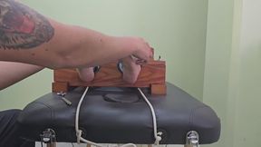 Lola Star gets destroyed by tickling while facing up (feet camera)