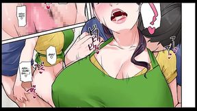 A mature housewife welcomes back her unemployed stepson