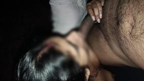 My Wife suck my cock passionately. She is very horney women.