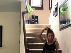 Tight amateur blonde teen babe Natasha Von twat boned good