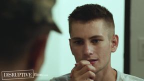 Fresh Recruit Takes TOUGH Humping By two Army Vets in Condom-Free 3Some - DisruptiveFilms