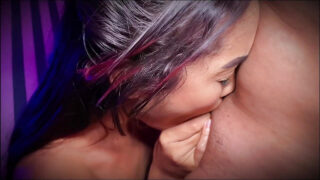 Sexy amateur Latina Ema teases with dildo play and delivers eager blowjob