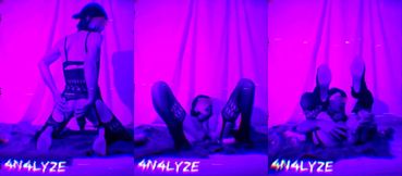 Sissy Ass Destroyed by 10 Inch Dildo Gaping Cum Flood