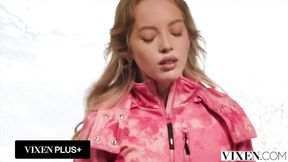 VIXEN Beautiful Blonde Bella Spark Ditches Boring BF For Passionate Outdoor Sex With Stranger