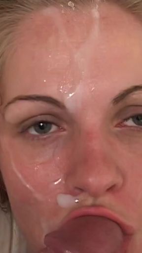 Jaw-dropping moment from &quot;Sweet blonde virgin teen lost bet and gets fucked by her 2 friends!&quot;