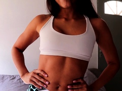 Small titted babe Monica Sweet in