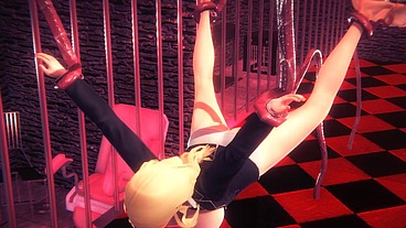 Hentai Uncensored - Nagisa Sex in BSDM room - Japanese Asian Manga Anime Game Porn