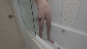 Secret Shower cam in my bathroom caught me touching myself