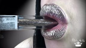 Pop for my big shiny lips: Cum countdown!