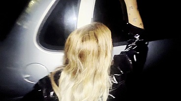 My cuckold took me to a public car parking and fucked me bareback