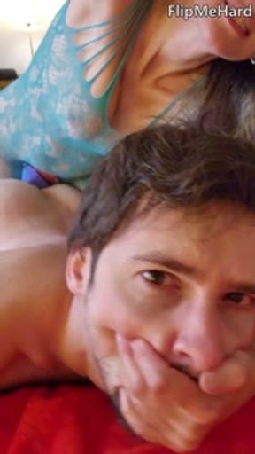 ~ Can you be good boy and stay quiet, or should I make sure my neighbors don’t hear a thing 😈 ?