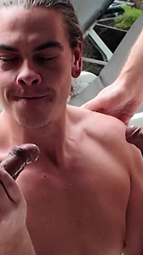 Daddy and Latin Twink Fuck British Lad Twink - Part 1