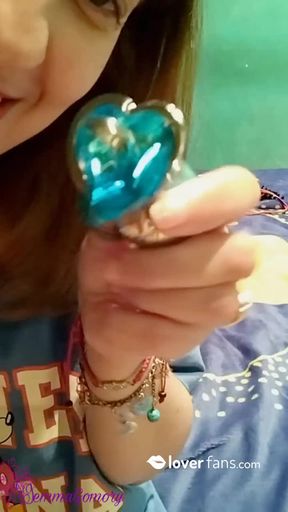 Plug anal con cascabeles