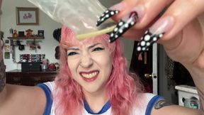 condom eating loser joi