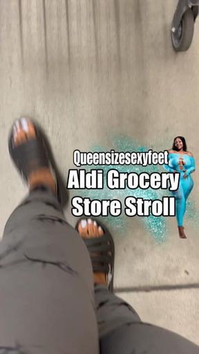 Aldi Grocery Store Stroll