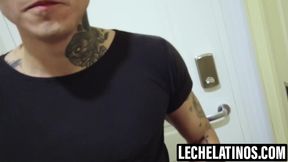 LecheLatinos.com - Axel earns cash fucking with hunk Bobby until