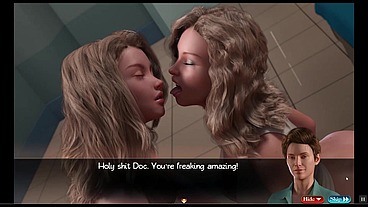 Treasure of Nadia [PornPlay Hentai game] Ep.41 first kiss with Diana