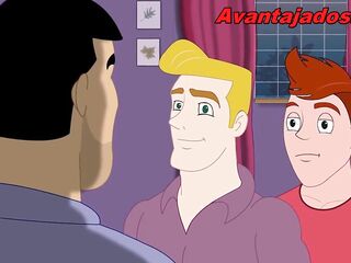 Homo Porn Toon Paying the Rent