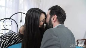 Tommy Devours Latina Eliza Ibarra's Tiny Toes & Ass&#x1F351; &mdash;  Proceeding to Rough Doggystyle