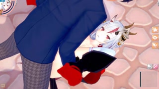 [Hentai Game Koikatsu! ]Have sex with Big tits Vtuber Nakiri Ayame.3DCG Erotic Anime Video.